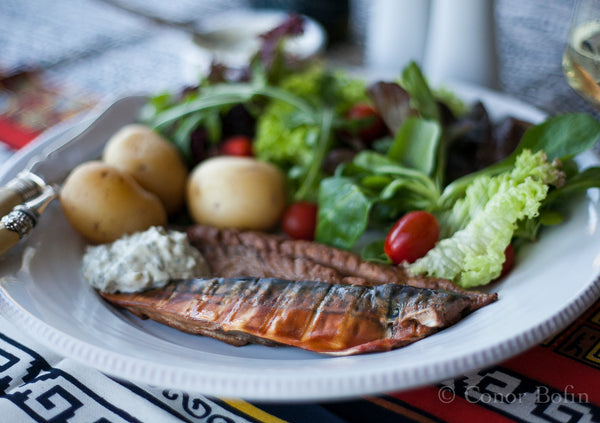 ▷ Smoked Mackerel, Orange & Couscous Salad