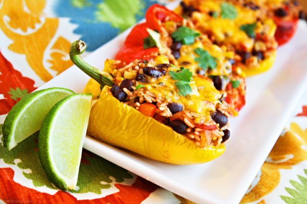 ▷ Spiced pepper pilafs: Vegetarian Stuffed | The Brand Decò