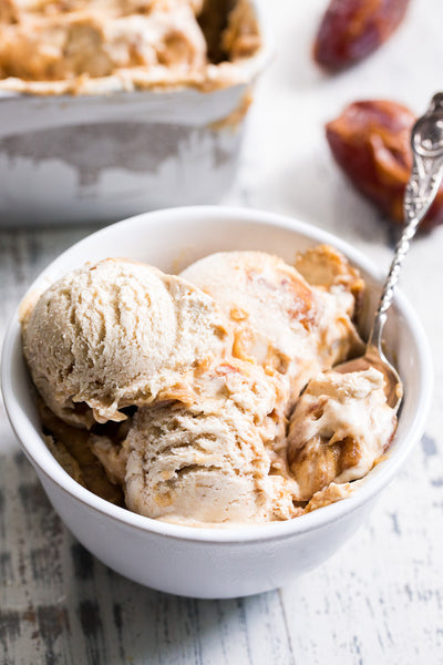 ▷ Vegan Ice-Cream: Vegan Salted Caramel