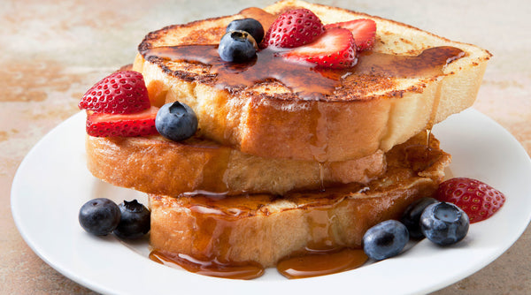 How to Make a French Toast Breakfast Sandwich with Toppings