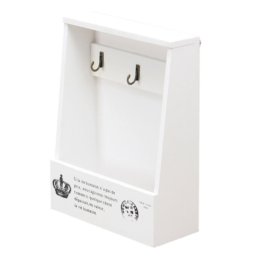 Retro Wall Mounted Wooden Box Organizer | Organizer | | The Brand Decò