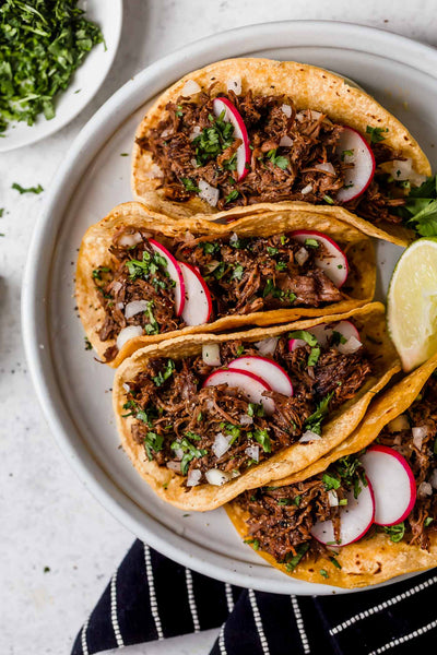 ▷ Mexican Tacos: Beef Barbacoa Tacos | The Brand Decò