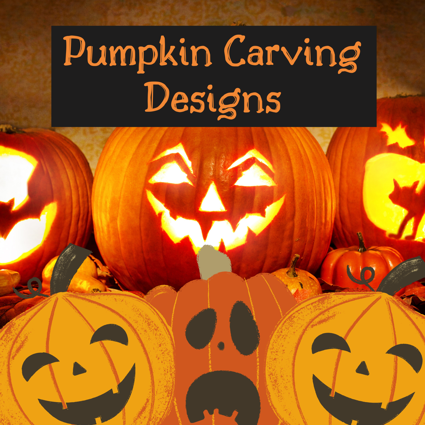 Pumpkin Carving Designs That'll Wow the Neighborhood | A lot of templa – The Brand Decò pumpkin-carving-designs-that-ll-wow-the-neighborhood-a-lot-of-templa-the-brand-dec