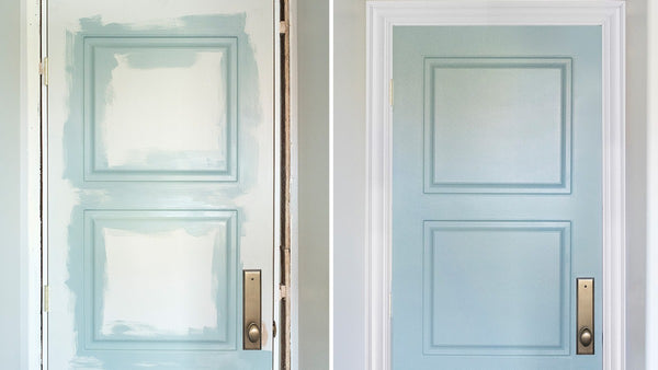 How to paint doors! Make your doors look brand new with a fresh coat