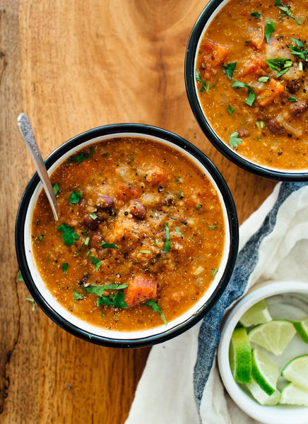 ▷ Mexican Food: Chicken Stew with Quinoa & Beans