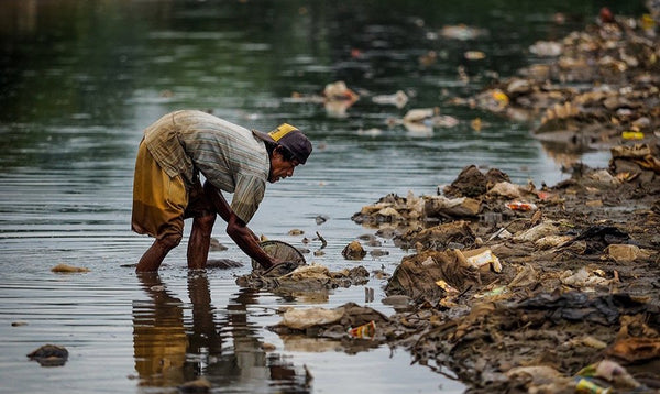The Citarum River and the pollution in indonesia