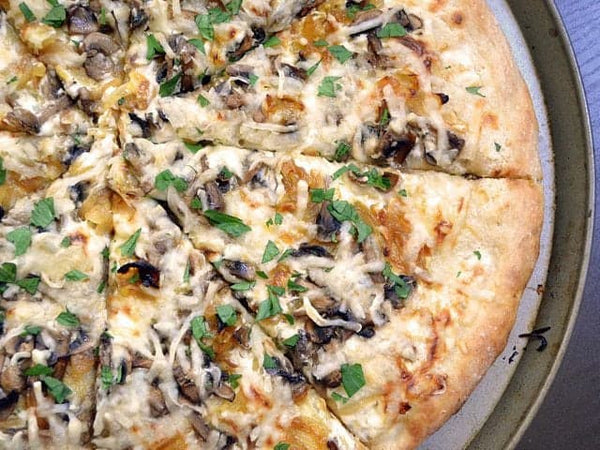 ▷ Mamma Mia! White Mushroom Pizza