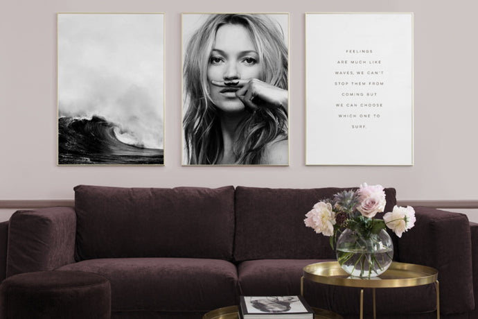 How to decorate your walls with poster printing | Bring your walls to life