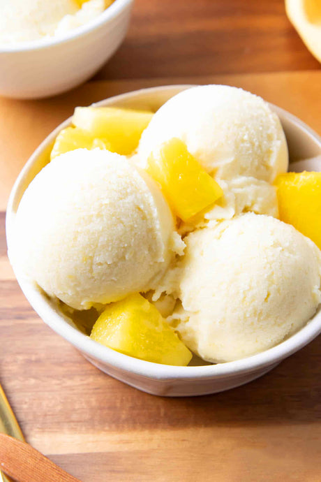 ▷ Pineapple No-milk Ice-Cream | The Brand Decò
