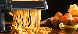 Pasta Maker Machine Hand Crank | Roller Cutter Noodle Makers Best for Homemade Noodles Spaghetti Fresh Dough | Pasta Maker | | The Brand Decò