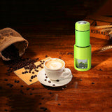 Mini Portable Manual Coffee Maker | Espresso Coffee Maker | Coffee Machine | Green | The Brand Decò