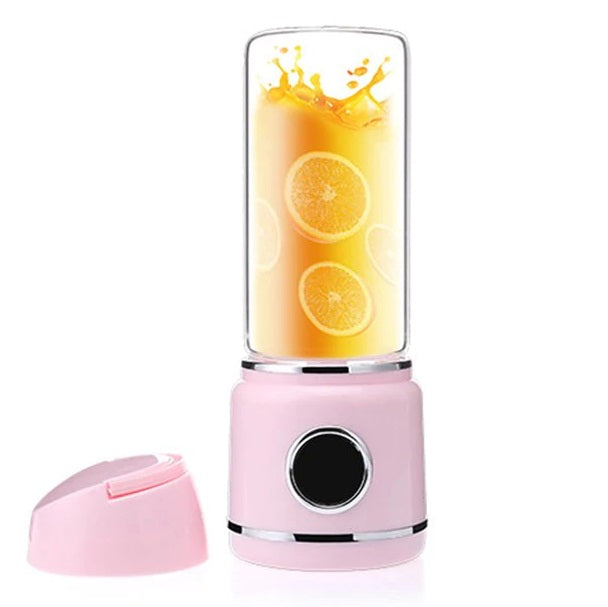 420ml Portable Juicer Electric USB | Rechargeable | Smoothie | Premium | Juicer | Pink | The Brand Decò