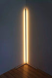The Brand Decò Colorful Led Lamp | Minimalist LED Corner Floor Lamp | White Body | Warm White Dimming | The Brand Decò