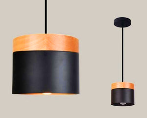 Modern Scandinavian Led Pendant Light | Pendants | Black / 1m black cord / white ceiling plate | The Brand Decò