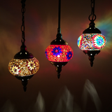 Turkish Mosaic Pendant Lamps Handmade | The Brand Decò