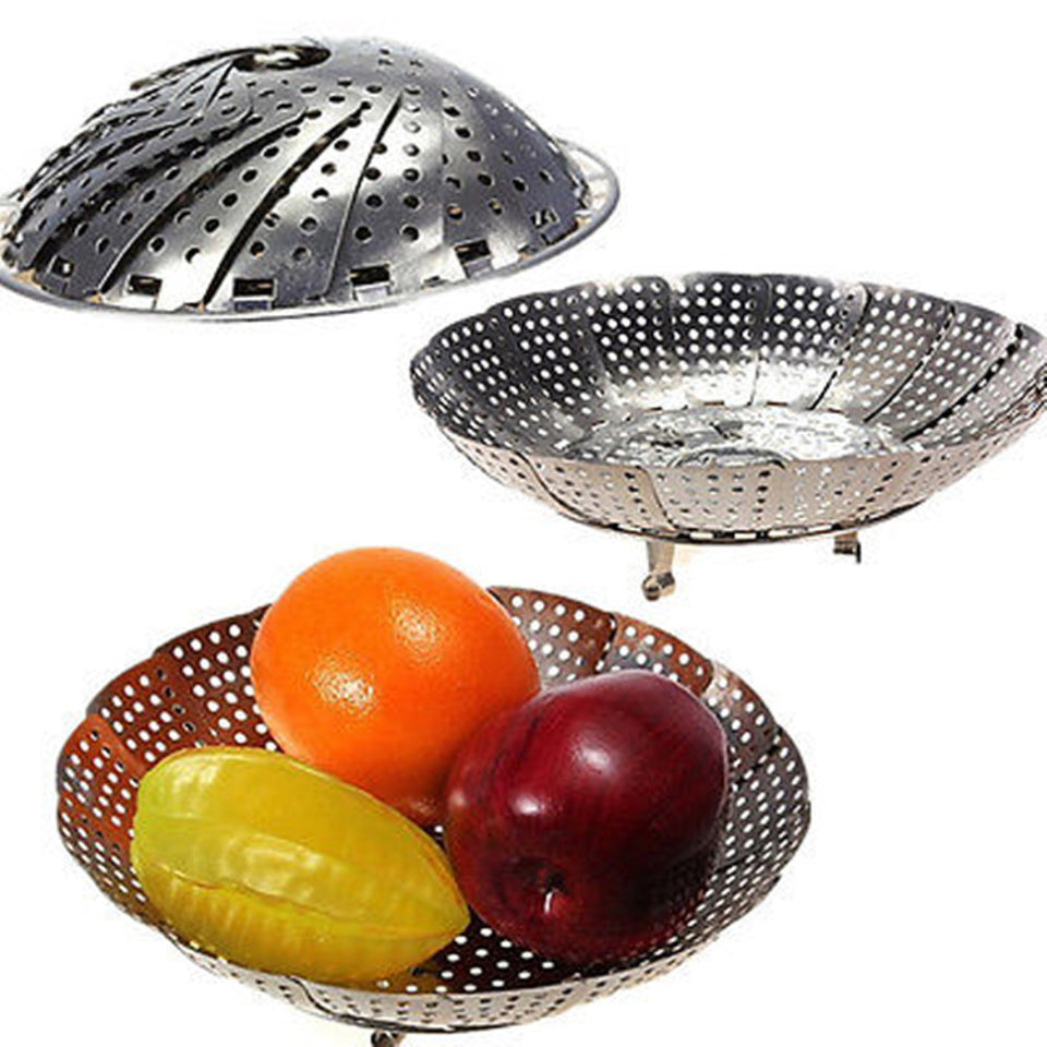 Real Popular Cookware Stainless Steaming Basket | Utensils | | The Brand Decò