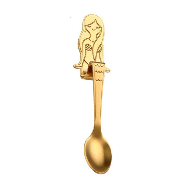 Mermaid Spoon | Spoon | Gold | The Brand Decò