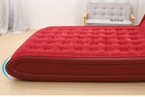 Inflatable Bed Sofa Bedroom Furniture With Electric Pump Soft Elastic Velvet Face Folding Beds | Inflatable Bed | | The Brand Decò
