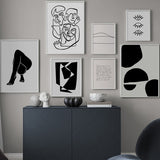 Abstract Art "Prints Minimalist Line Nordic Posters And Prints" | Painting | | The Brand Decò
