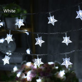 Snowflakes String Light LED Christmas Decor for Home | Led Lamp | star white / 1M 10LED | The Brand Decò