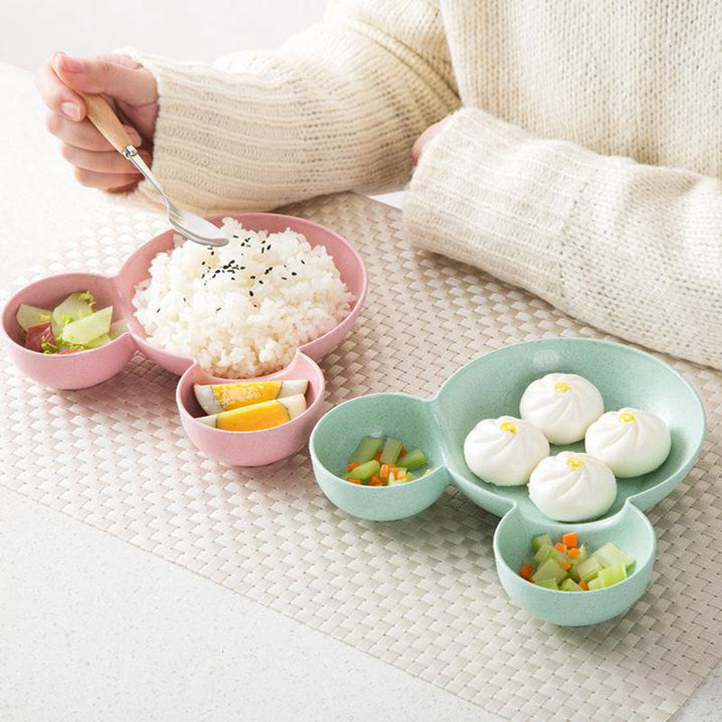 Divided Children's Plate | Cute Creative Household Dinnerware Baby | Plates | | The Brand Decò