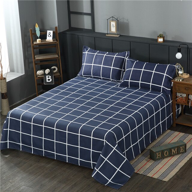 Bed Set 1 Pc Bed Sheet + 2 Pillowcase | Sheets | W-1 / 1 pcs pillowcase | The Brand Decò