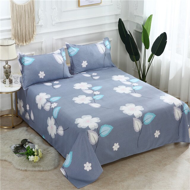 Bed Set 1 Pc Bed Sheet + 2 Pillowcase | Sheets | U-1 / 200cm*230cm | The Brand Decò