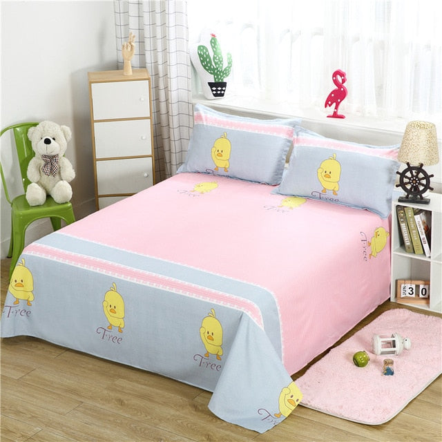 Bed Set 1 Pc Bed Sheet + 2 Pillowcase | Sheets | A-1 / 1 pcs pillowcase | The Brand Decò
