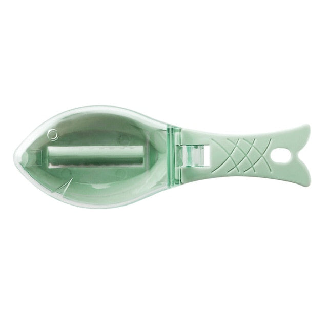 Fish Scales Remover Knife Brush Scraper | Utensils | Green | The Brand Decò