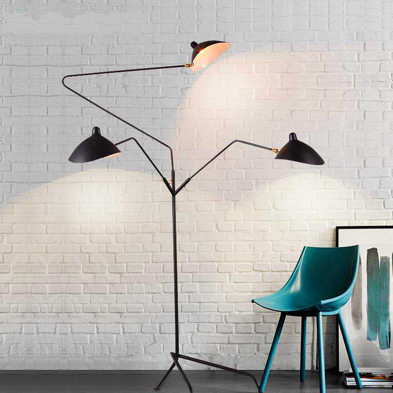 Industrial Spider Serge Mouille Floor Lamp | Floor Lamp | | The Brand Decò