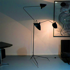 Industrial Spider Serge Mouille Floor Lamp | Floor Lamp | table lamp white | The Brand Decò