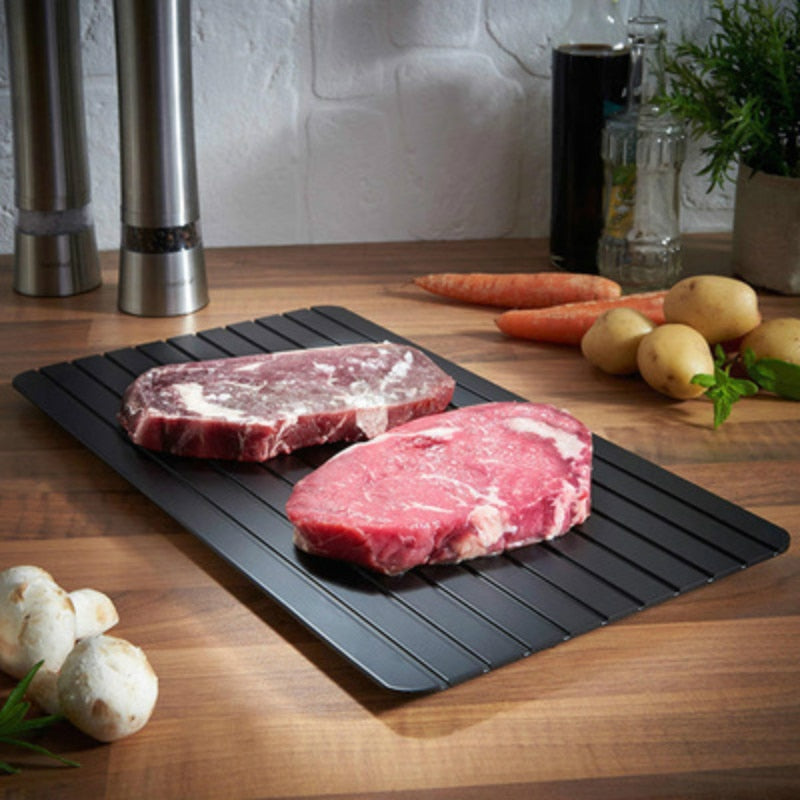 Fast Defrosting Meat Tray Metal Plate | Defrosting Metal Plate | | The Brand Decò