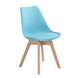 Simple Wooden Modern Home Dining Chair Back Office Chair Creative Solid Wood Nordic Chair | Chairs | Maya | The Brand Decò