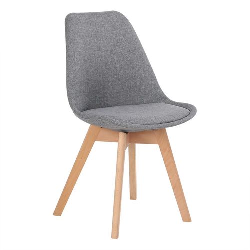 Simple Wooden Modern Home Dining Chair Back Office Chair Creative Solid Wood Nordic Chair | Chairs | Steel | The Brand Decò