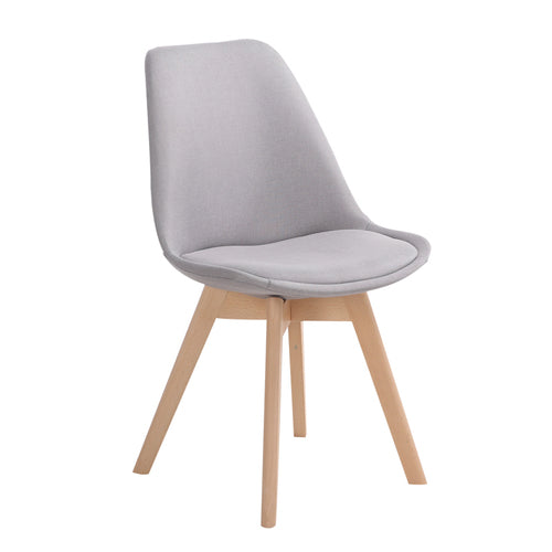 Simple Wooden Modern Home Dining Chair Back Office Chair Creative Solid Wood Nordic Chair | Chairs | Seal | The Brand Decò
