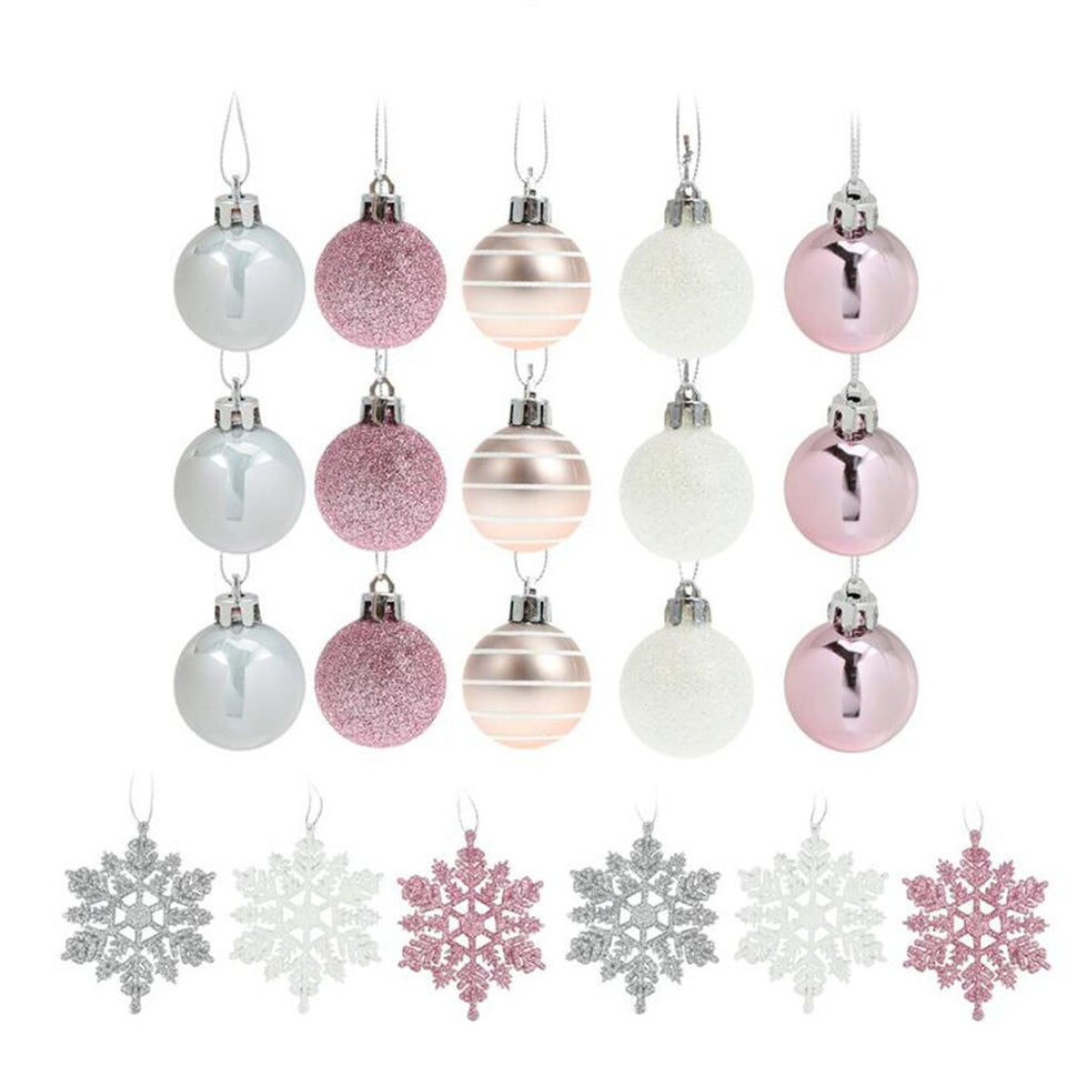24pcs Christmas Tree Baubles Balls Decor Ornament Xmas Wedding Party Decorations | Deco | | The Brand Decò