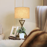 Art Deco Standing Light | Floor Lamp | Linen table Lamp | The Brand Decò