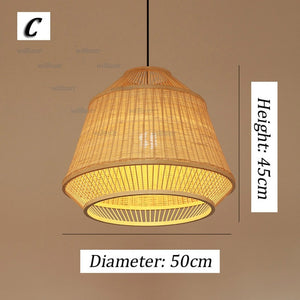 Bamboo Pendant Lamp | Pendants | C | The Brand Decò