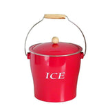 Classic European Wrought Iron Ice Bucket | Ice Bucket | Red | The Brand Decò