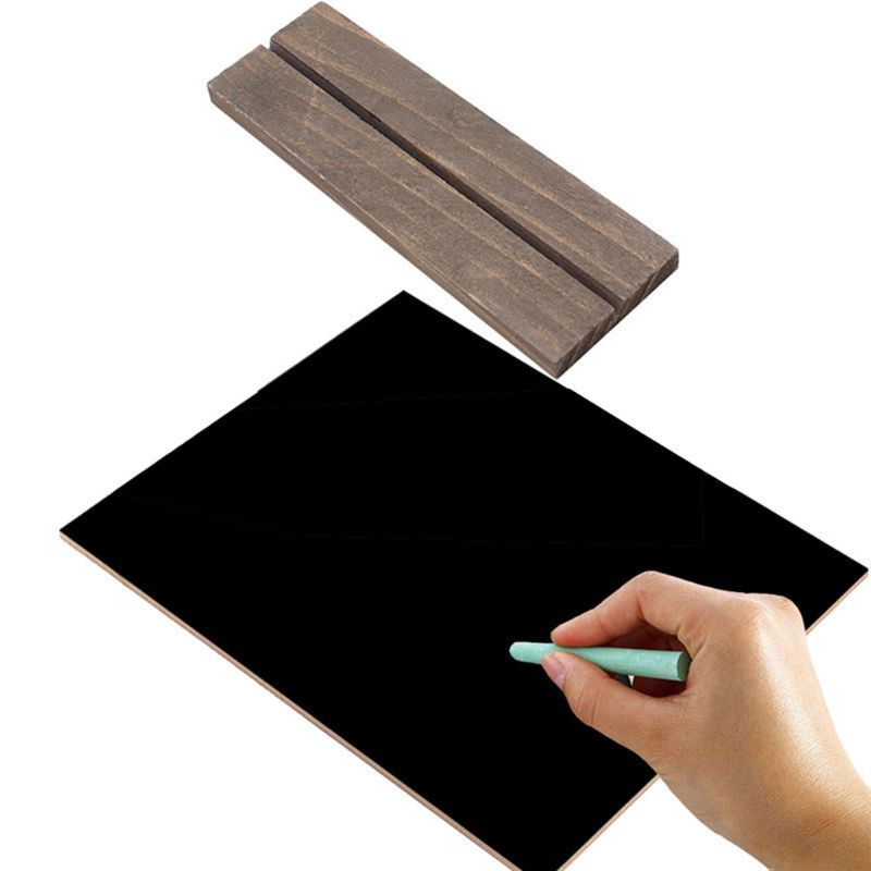 Wood Tabletop Chalkboard Double Sided Blackboard | The Brand Decò