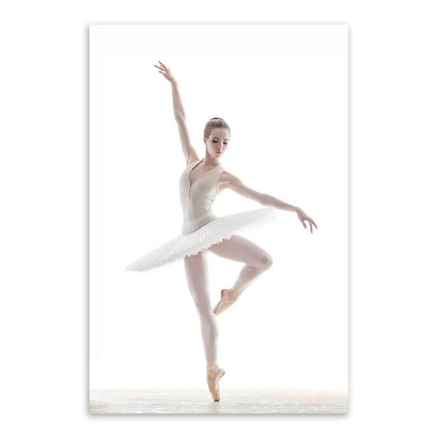 Ballet Dancer Wall Picture Canvas | Painting | 60x80cm No Frame / Dancer 3 | The Brand Decò