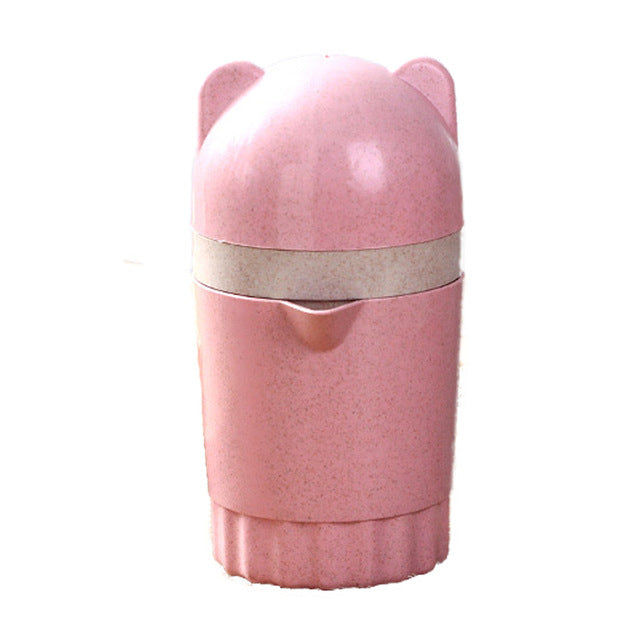 Portable mini mixer Food processor Hand press | Juicer | Pink juicer cup | The Brand Decò