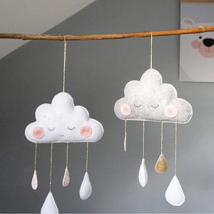 Cloud Raindrop Ornament | Ornament | | The Brand Decò
