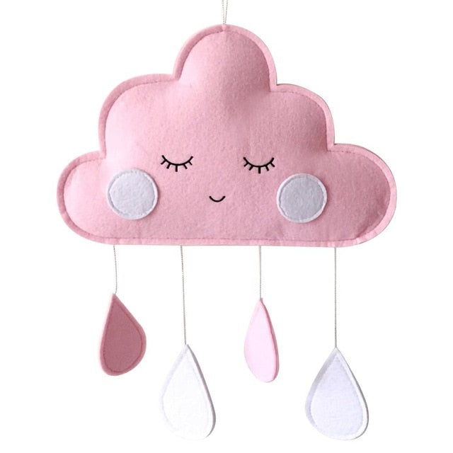 Cloud Raindrop Ornament | Ornament | Pink Cloud / United States | The Brand Decò