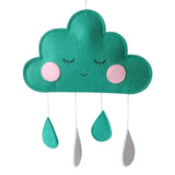 Cloud Raindrop Ornament | Ornament | Green Cloud / United States | The Brand Decò