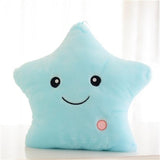 Luminous Pillow Vivid Star | Pillows | Blue / 40x35cm / United States | The Brand Decò