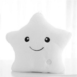 Luminous Pillow Vivid Star | Pillows | Milky White / 40x35cm / United States | The Brand Decò