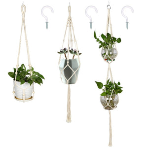 Pack x 3 Hanging plants | Flower Pot | | The Brand Decò