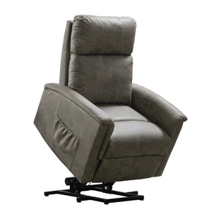 Power Lift Recliner Chair Gaming Office Chairs Computer Chair Single Soft Fabrice Lift Chair with Storage Bag | Lift Recliner | United States / Grey | The Brand Decò
