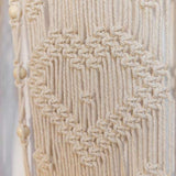 TBD Woven Tapestry Cotton Rope Macrame | Wall Hanging Wooden Floating Shelf Boho | Plants Shelf Storage Rack Home Wall Decor freeshipping - The Brand Decò